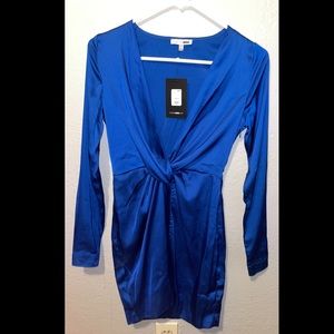 ROYAL BLUE Sugar free dress from fashion nova.